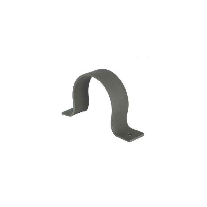 ABRAZADERA PVC SANITARIO 75 DUCTO GRIS