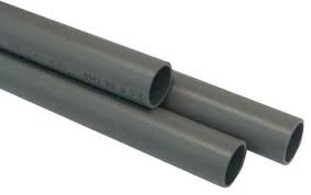 TUBO PVC SANITARIO 40 GRIS (TIRA 6 MTS)