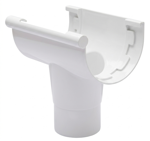 [043160] BAJADA CANALETA PVC LLUVIA BLANCO 75-80 PH25