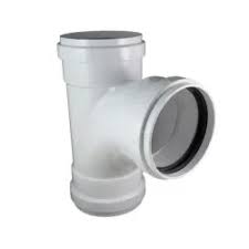 [020680] TEE PVC SANITARIO BLANCO 110MM C/ANILLO INCORPORADO