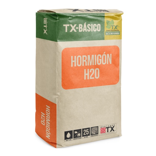 [022980] HORMIGON H20 TX SACO 25 KG