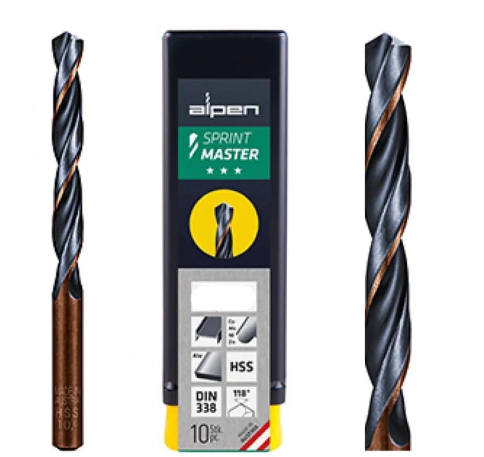 BROCA FIERRO ALPEN 10MM