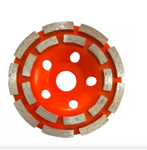 DISCO COPA DIAMANTADO DOBLE SEGMENTO 4" 1/2