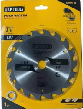 DISCO SIERRA CIRCULAR 7" X 40 DIENTES