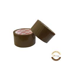CINTA EMBALAJE CAFÉ 48 X 40 MTS