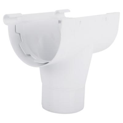 BAJADA CANALETA PVC LLUVIA BLANCO 75-80 PH25