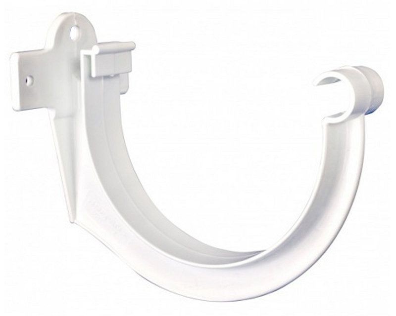 GANCHO CANALETA PVC LLUVIA BLANCO