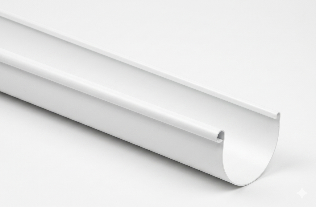 CANALETA PVC LLUVIA BLANCO 4 MTS