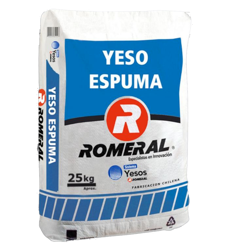 YESO ROMERAL SACO 25 KG
