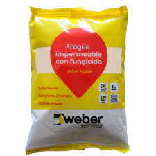 FRAGUE GRIS PLATA WEBER 1 KG