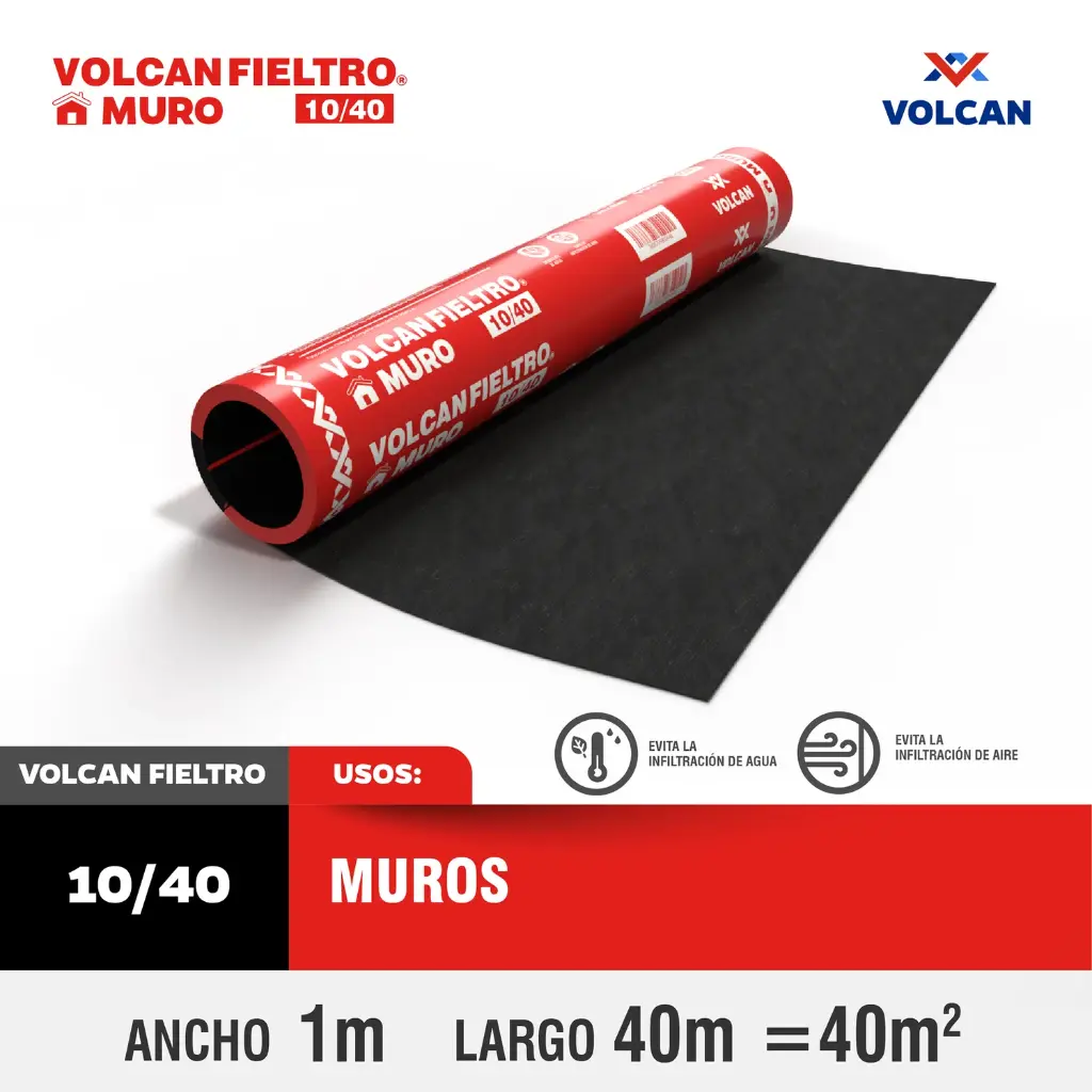 FIELTRO LISO 10 / 40 MTS