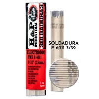 SOLDADURA ELECTRODO H&P 6011 1/8