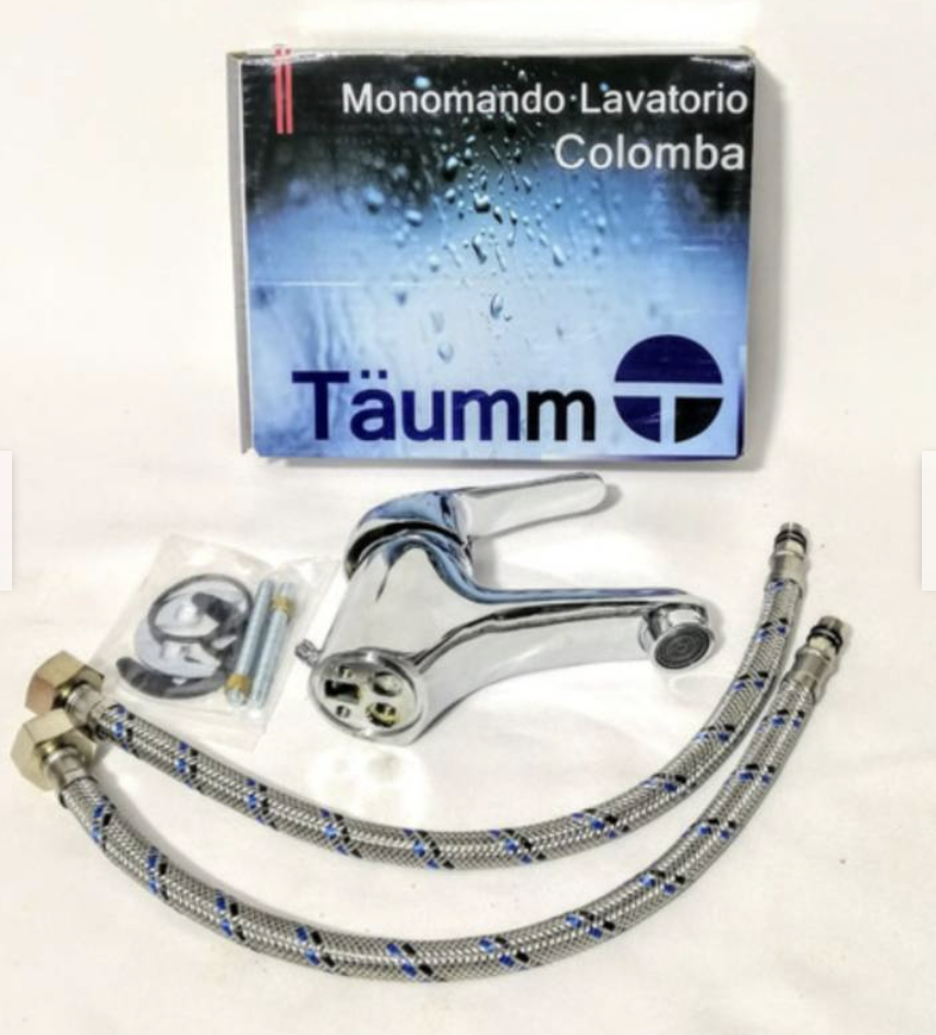 LLAVE MONOMANDO LAVATORIO MOD. COLOMBA TAUMM