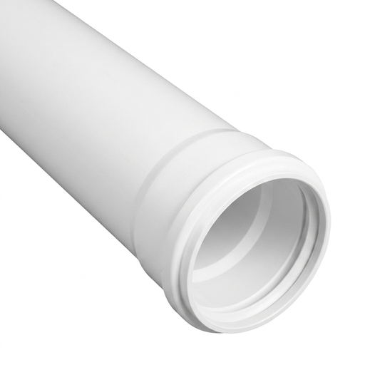 [088796] TUBO PVC SANITARIO BLANCO 75 X 6 MTS  