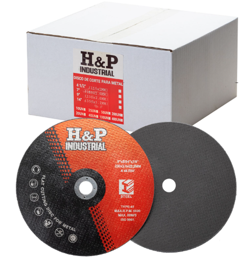 [020830] DISCO CORTE METAL 9" HYP