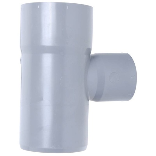 [027890] TEE PVC SANITARIO 75X50 GRIS