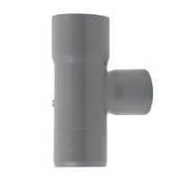 [038280] TEE PVC SANITARIO 50X40 GRIS