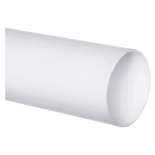 [051020] TUBO BAJADA CANALETA PVC LLUVIA BLANCO 80 X 3 MTS