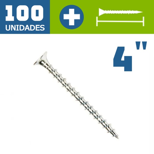 [063060] CAJA TORNILLO VOLCANITA 10 X 4" 100 UND