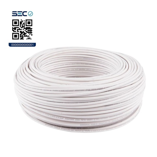 [058950] CABLE ELECTRICO EVAFLEX 2,5 BLANCO
