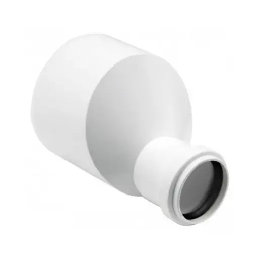 [020700] REDUCCION PVC SANITARIO BLANCO 110 X 75 C/ANILLO INCORPORADO