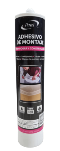 [090128] SILICONA MONTAJE TUBO 300 ML PATEL